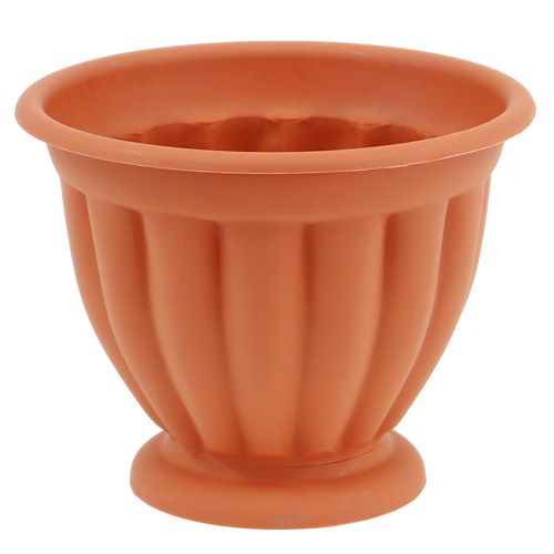 Artikel Kruka med basplast terrakotta Ø 15cm - 21cm, 1 st