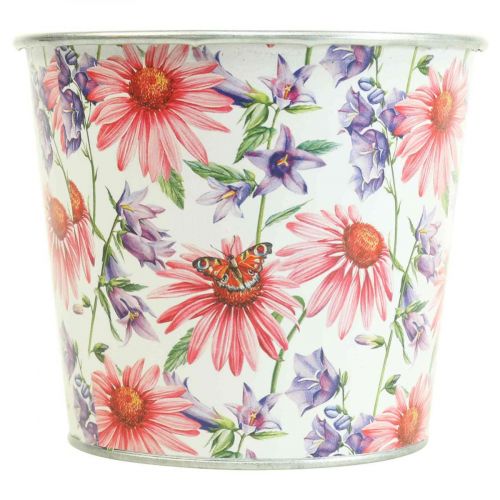 Artikel Blomkruka vårdekoration metall cachekruka Ø12cm H10,5cm
