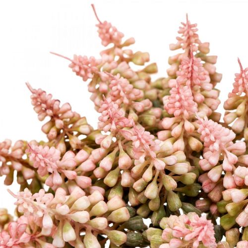 Floristik24 Druvhyacint konsthyacint rosa 28cm 12st i gäng