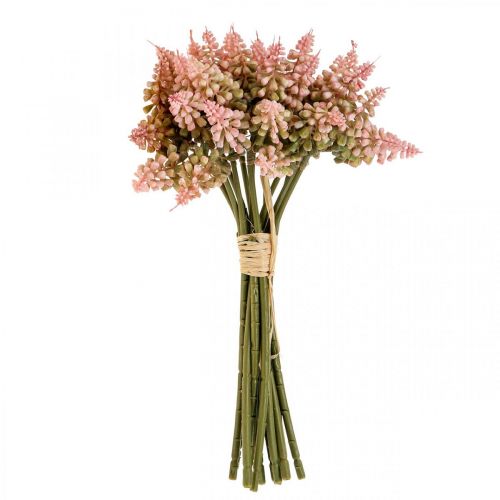 Floristik24 Druvhyacint konsthyacint rosa 28cm 12st i gäng
