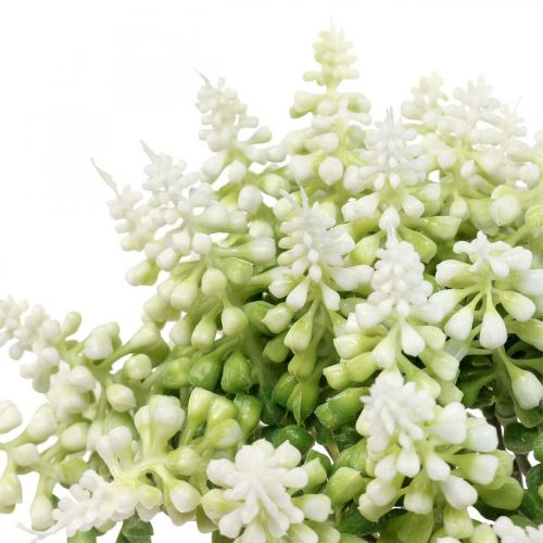 Floristik24 Druvhyacint konsthyacint vit 28cm 12st i gäng