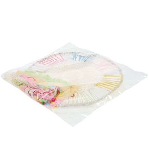 Floristik24 Drömfångare färgad Ø35cm L105cm