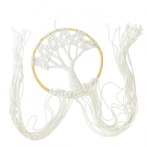 Artikel Drömfångare macrame väggdekoration livets träd boho Ø28cm H92cm