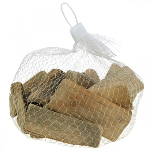 Floristik24 Drivved natur, maritim dekoration trä L8cm 250g