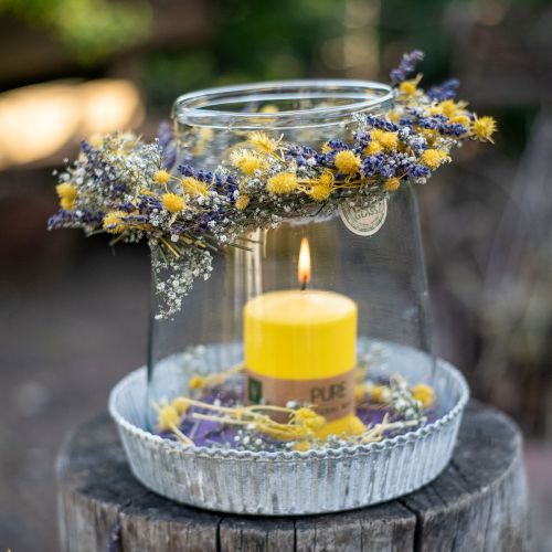Artikel Torkade blommor gul torr tistel jordgubbstistel 100g