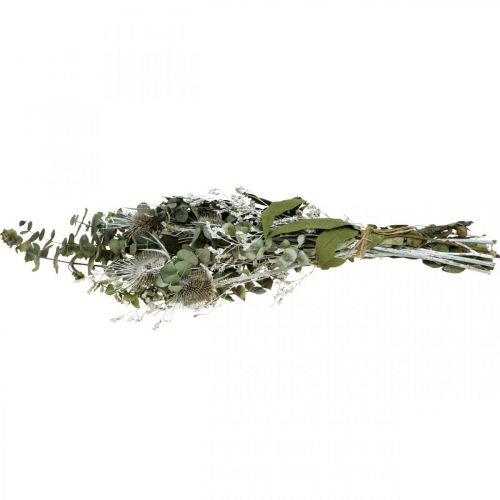 Floristik24 Bukett torkade blommor eukalyptus bukett tistel 45-55cm 100g