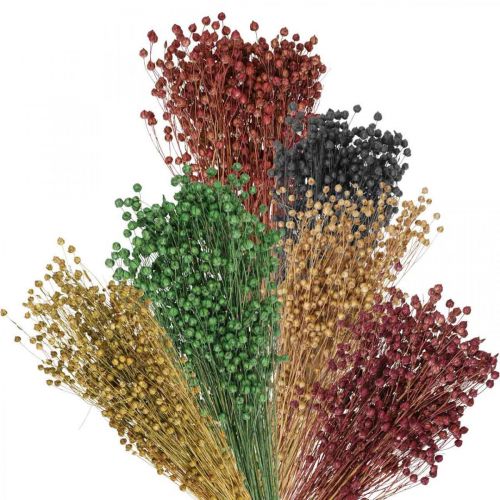 Artikel Torrt gräs dekorativt lin olika färger H50cm 80g