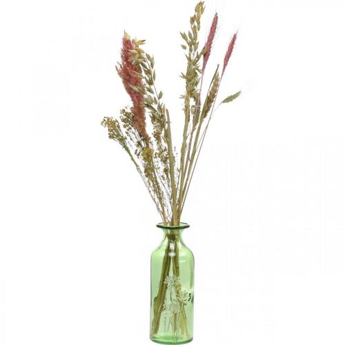 Artikel Torkade blommor DIY för bukett rosa torra blommor 60cm