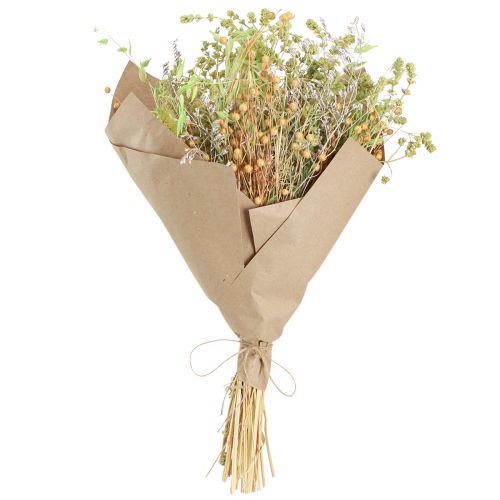 Artikel Torr bukett med pirater havre lin mynta naturvit 40cm 80g