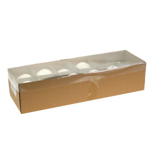 Artikel Kalkonägg Naturell 6,5cm 10 st
