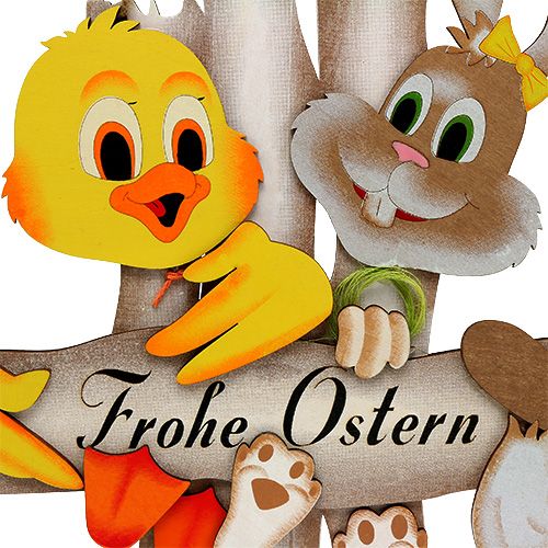 Artikel Dörrskylt Happy Easter 28cm x 32cm