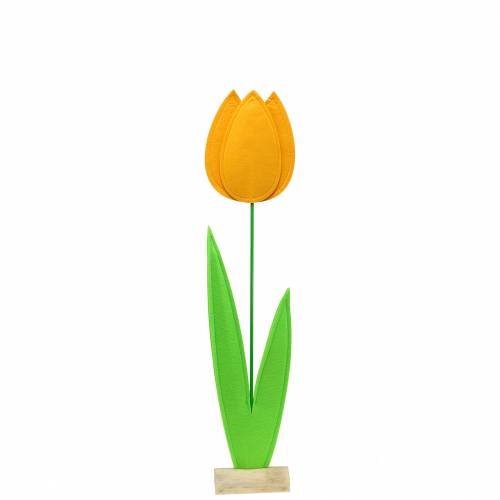 Filt blommatulpan H68cm Olika färger