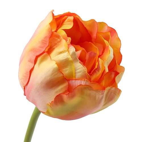 Floristik24 Tulpaner rosa-gula 86 cm 3st