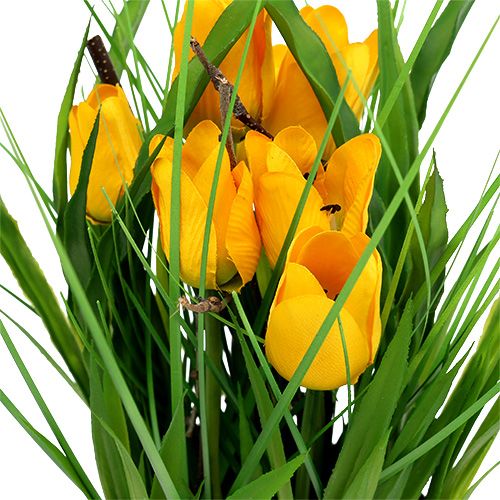 Floristik24 Tulpaner i gul kruka 30cm