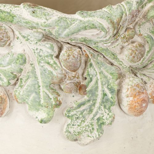 Artikel Planter Höst Ekollon Blomkruka Gjuten Sten Ø14,5cm H13cm