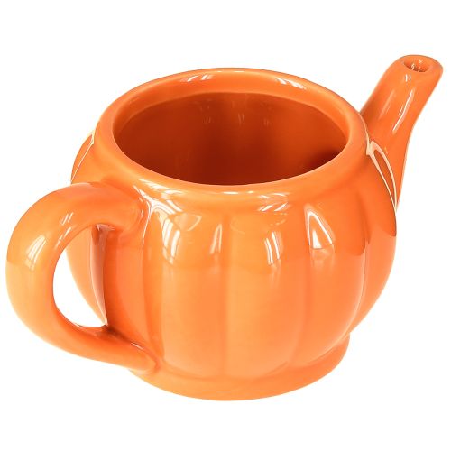 Artikel Planter i keramik, tekanna, orange, blandad, 15×9×6,5 cm, 2 st