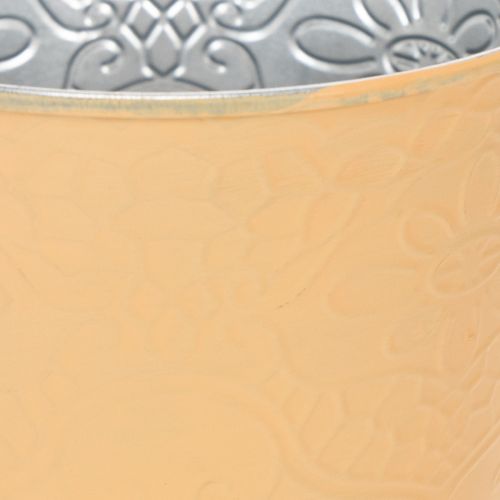 Artikel Metallkruka, pastell orange, Ø13,5 cm H12,5 cm