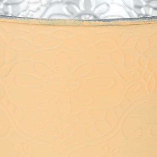 Artikel Metallkruka, pastell orange, Ø16cm H14cm