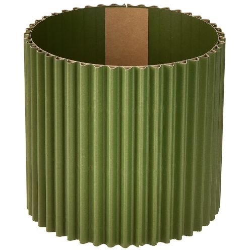 Artikel Pappersblomkruka mörkgrön Ø13cm H12cm 4 st