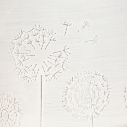 Artikel Planteringskruka Maskros Blomkruka Vit Ø9,5cm H11cm