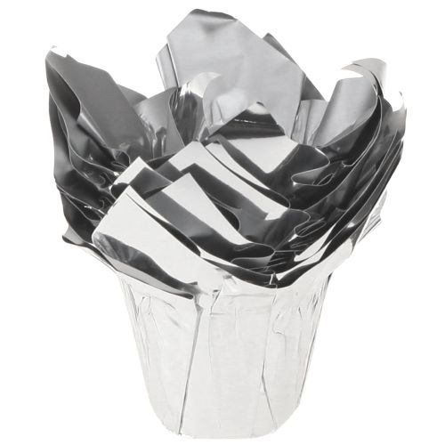 Artikel Kruka silverblank presentförpackning Ø5,5cm H6cm 8 st