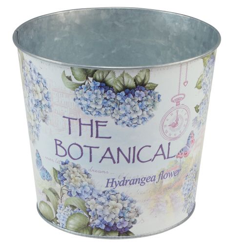 Artikel Planteringskruka i metall blomkruka hortensia Ø24cm H21cm