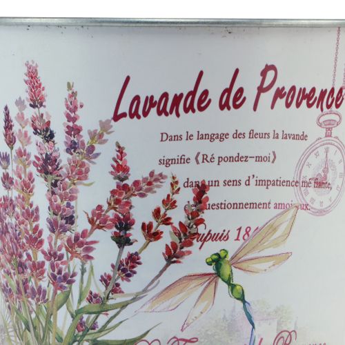 Artikel Planteringskruka metall blomkruka lavendel Ø24cm H21cm