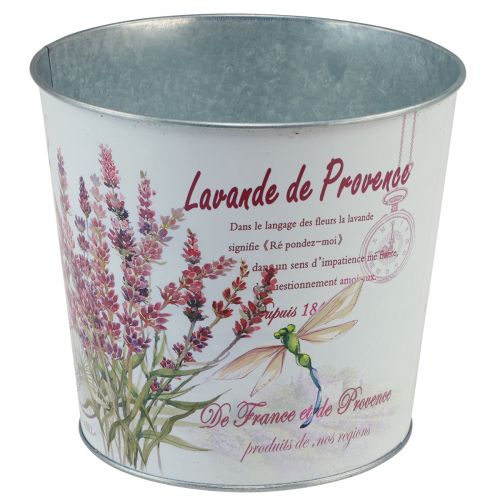 Artikel Planteringskruka metall blomkruka lavendel Ø24cm H21cm