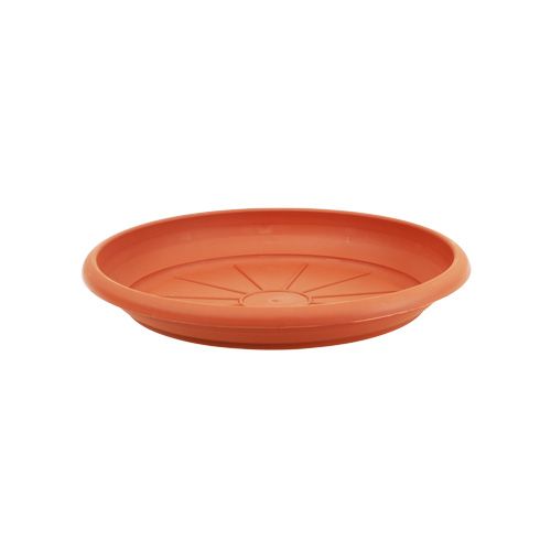 Floristik24 Underlägg "Linda" Ø22cm terrakotta
