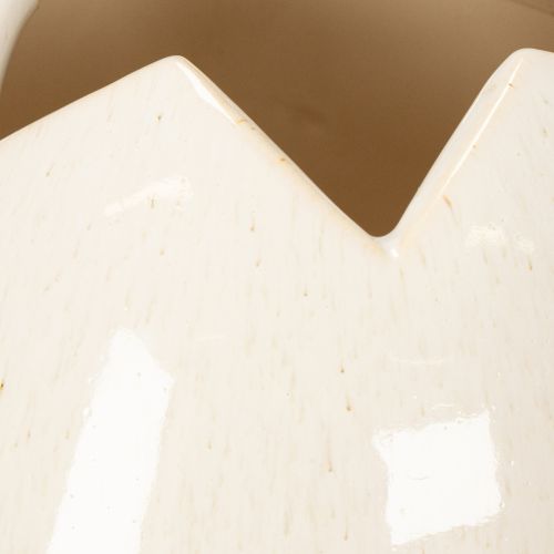 Artikel Dekorativ vas äggformad, modern vårdekoration för vardagsrum, 26 cm