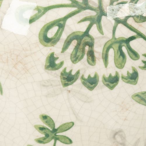 Artikel Vas med fint växtmönster för heminredning 19 cm