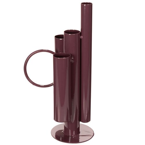 Artikel Smal, modern vas för elegant bordsdekoration, exklusiv dekorativ vas, slående design, 31 cm