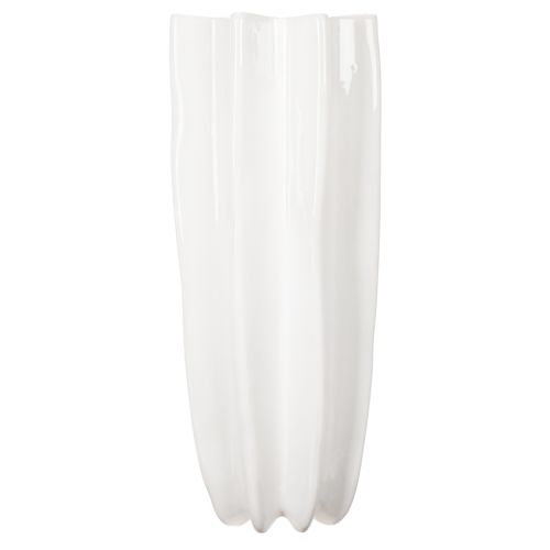 Blomvas räfflad modern dekorativ vas 38cm | Floristik24.se