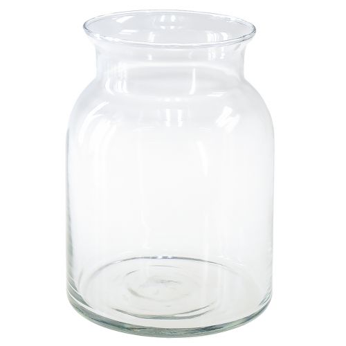 Dekorativ glasvas lykta glas klar Ø18,5cm H25,5cm