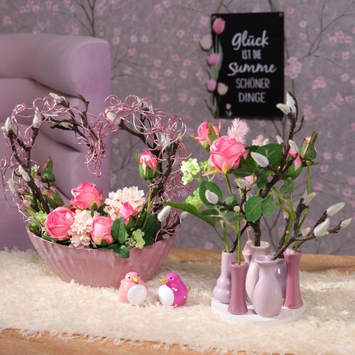 Artikel Keramisk vasuppsättning, modern vardagsrumsinredning, 14 cm