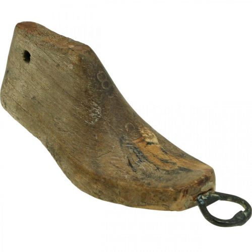 Floristik24 Vintage dekoration, sko med flasköppnare, sko sista dekoration L15–23cm