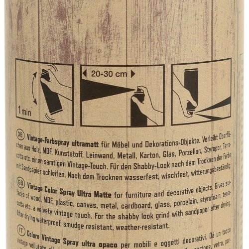 Floristik24 Färgspray vintage cappuccino 400ml