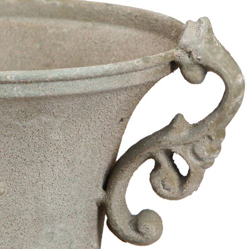 Artikel Vintage trofé grå metall trofé med handtag H22,5cm