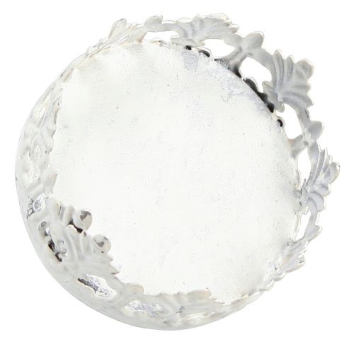 Floristik24 Vintage värmeljushållare för inkoppling av vit Ø5,5cm H8cm 4st