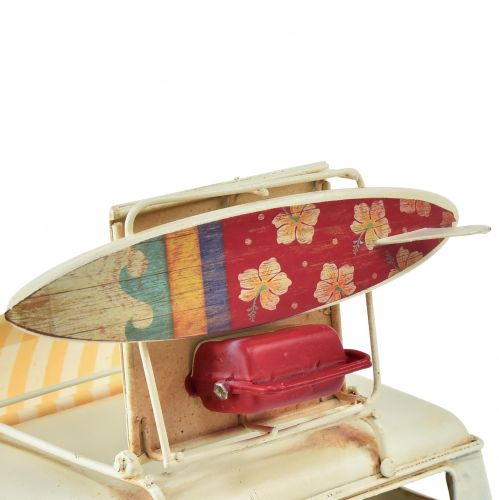 Floristik24 Vintage bordsdekoration deco buss metall med tavelram 20×15×13,5cm