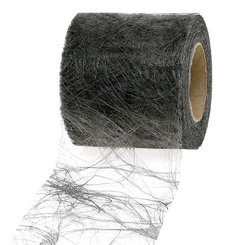 Fleece 8cm 25m grå