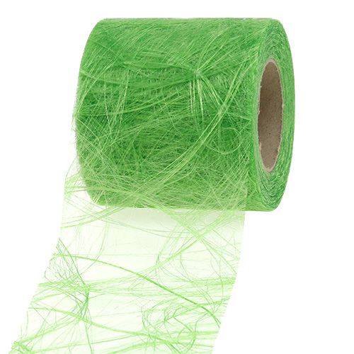 Floristik24 Fleece 8cm 25m ljusgrön