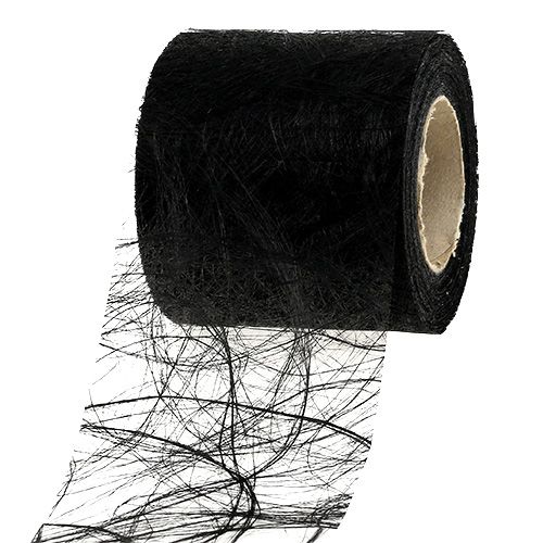 Artikel Fleece 8cm 25m Svart