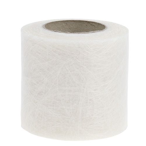 Artikel Fleece 8cm 25m vit