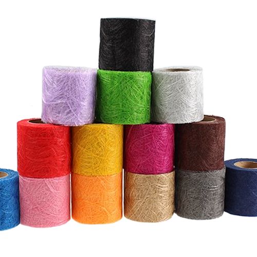Fleece 8cm 25m olika färger