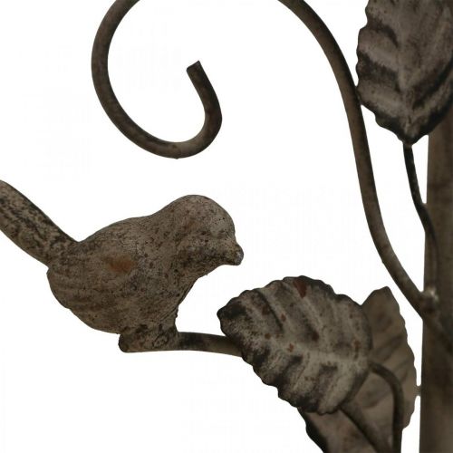 Floristik24 Dekorativ fågelhus hängande dekoration balkongdekoration vintage Ø20cm H43cm