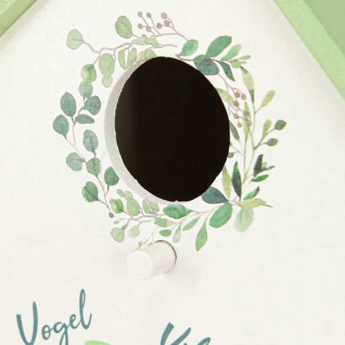 Artikel Fågelholk för eleganta rum med blommönster och nostalgisk känsla 21 cm