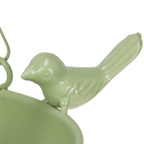 Artikel Väderbeständig fågelmatare med kedjeupphängning och dekorativa fåglar, 47 cm