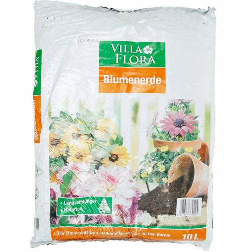 Jordväxt och blomning Krukjord (10 ltr.)