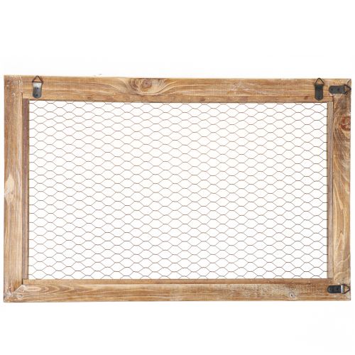 Artikel Väggdekoration Trä Metall Rustik dekoration Brun 40x60cm